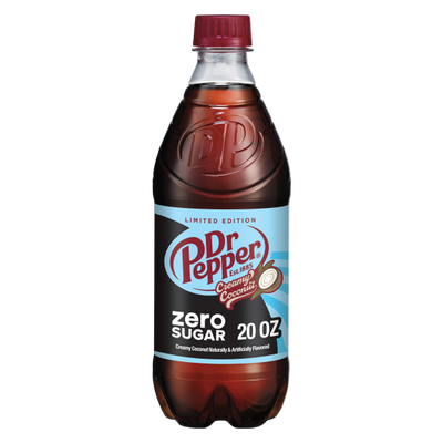 DR.PEPPER ZERO SUGR CREAMY COCONUT 20 OZ