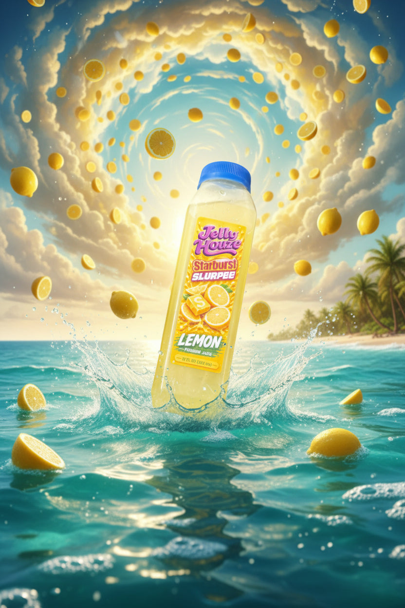 JELLY HOUZE - STARBURST SLURPEE LEMON 16 OZ