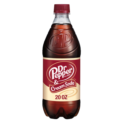 DR. PEPPER CREAM SODA 20 OZ
