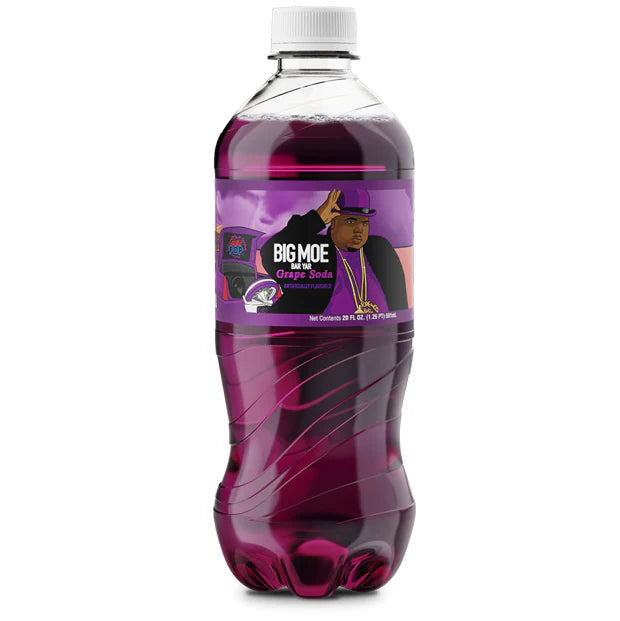 EXOTIC POP BIG MOE "BAR YAR" GRAPE SODA