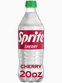 SPRITE LEMON LIME CHERRY 20 FL OZ (CAFFEINE FREE)